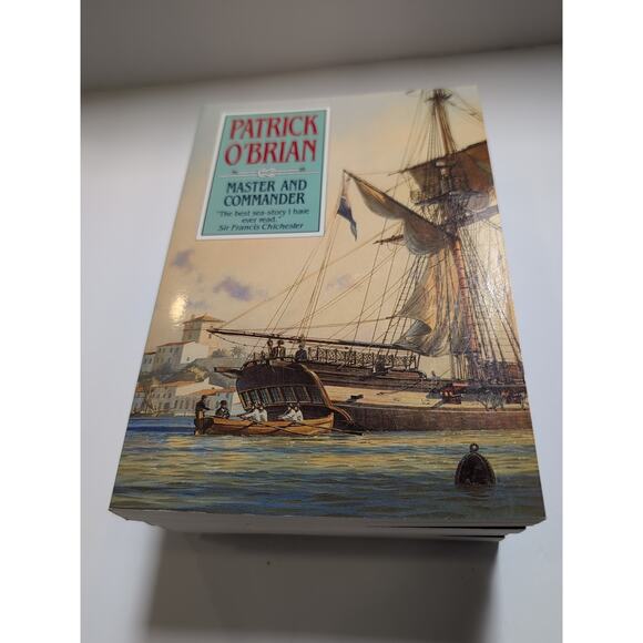 Lot 4 Books by Patrick O'Brian, Master and Commander. Paperback Book's - Picture 1 of 8